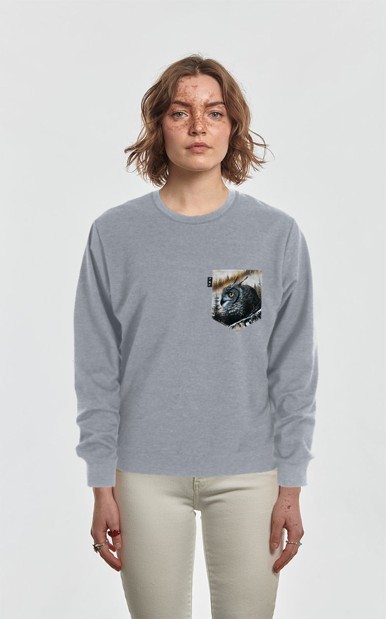 Crewneck Qc à poche TorticOWLis