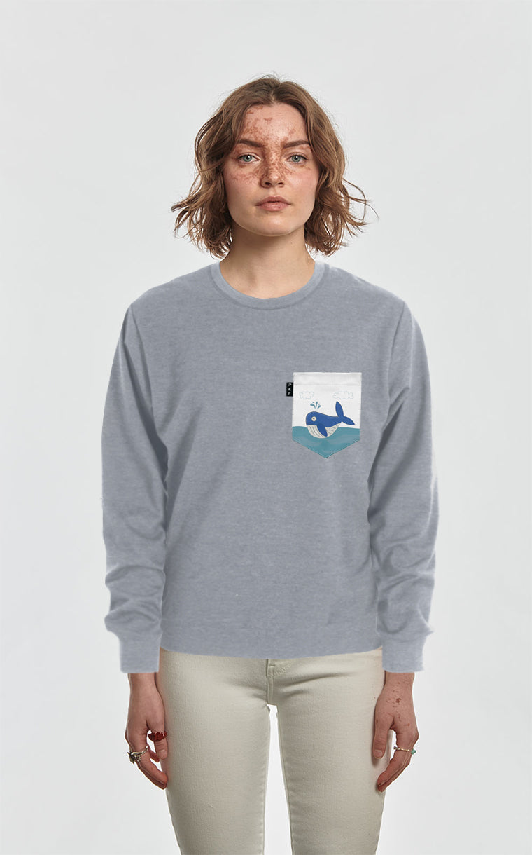 Crewneck Qc à poche Willy