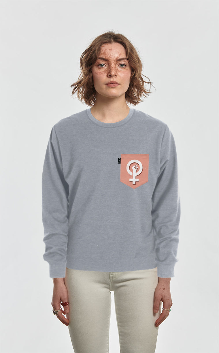 Crewneck Qc à poche Women's Power