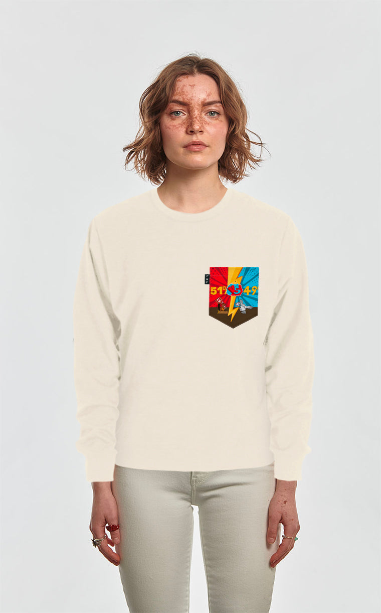 Crewneck Qc à poche Referendum de 95