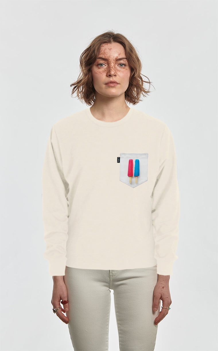 Crewneck Qc à poche 1981