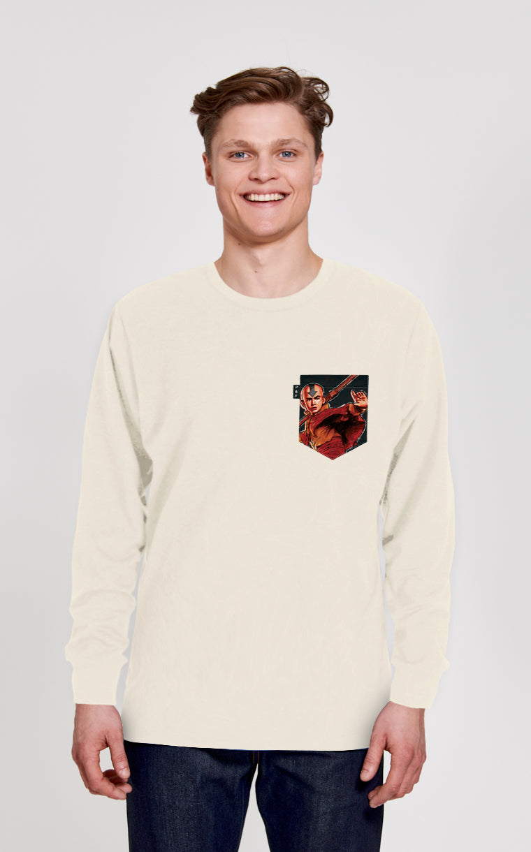 Crewneck Qc à poche Chauve qui peut