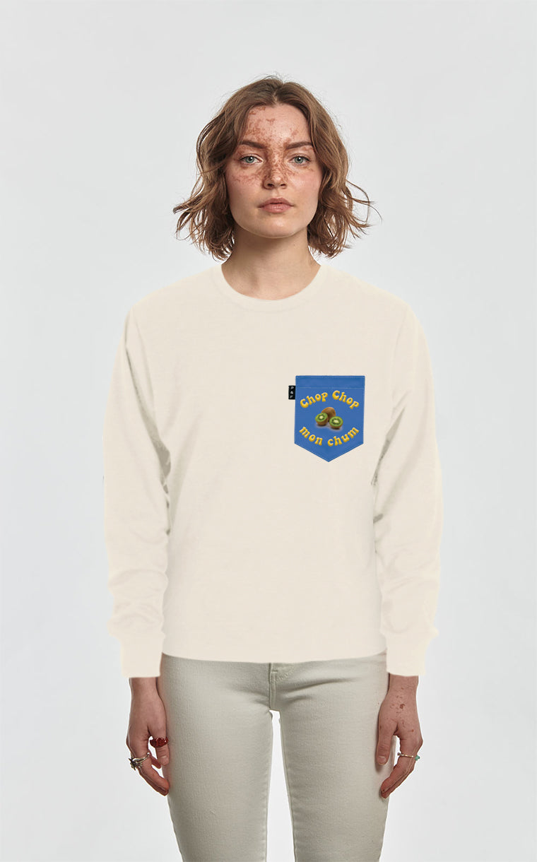 Crewneck Qc à poche Chop Chop