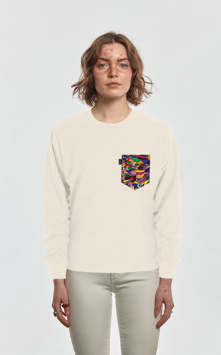 Crewneck Qc à poche Clarté