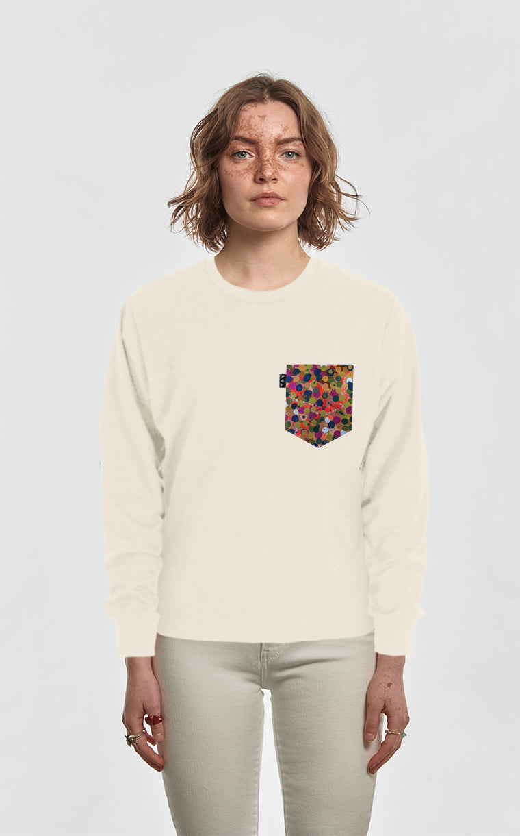 Crewneck Qc à poche Folie