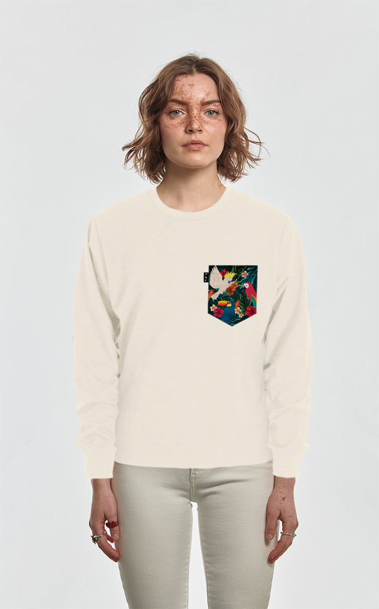 King Toucan-Khamon Pocket Qc Crewneck