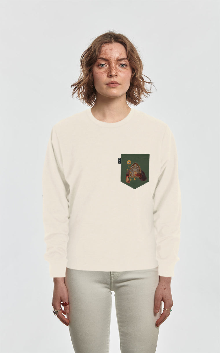 Crewneck Qc à poche L'accès à la propriété