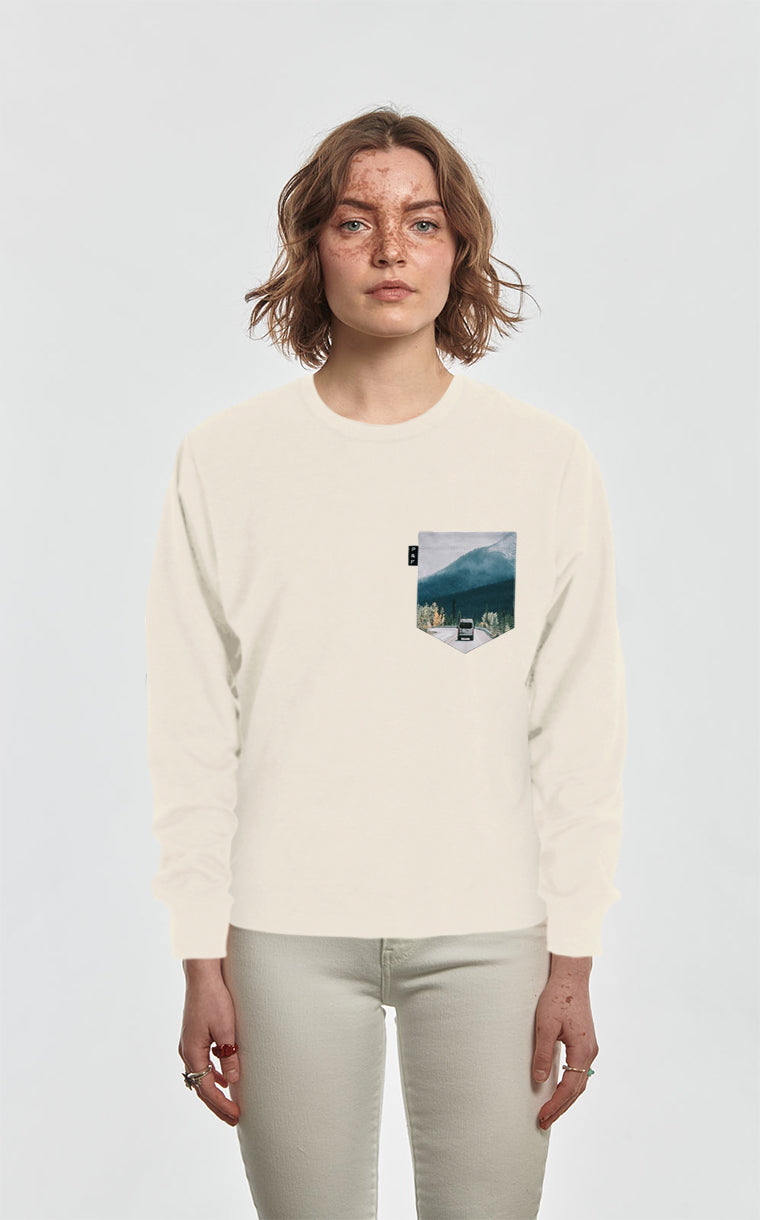 Loaded in the West Qc Pocket Crewneck