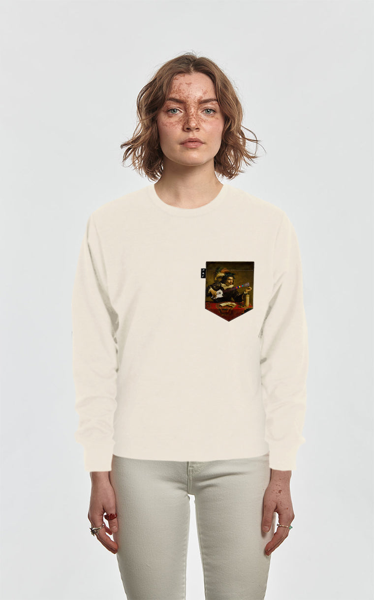 Crewneck Qc à poche Luth Hero