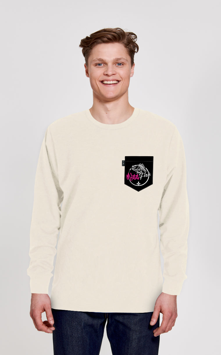 Crewneck Qc à poche Miss Fish