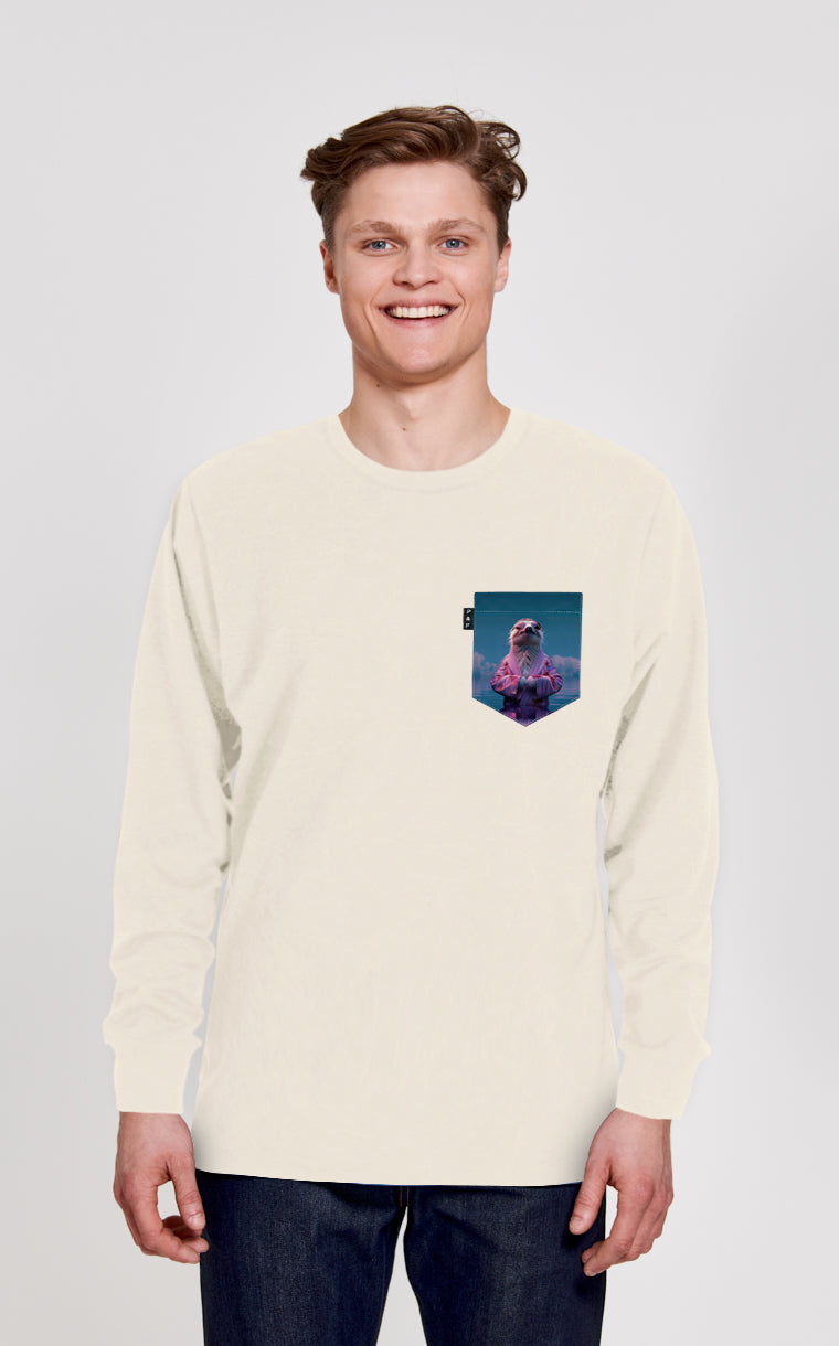 Crewneck Qc à poche Slothus