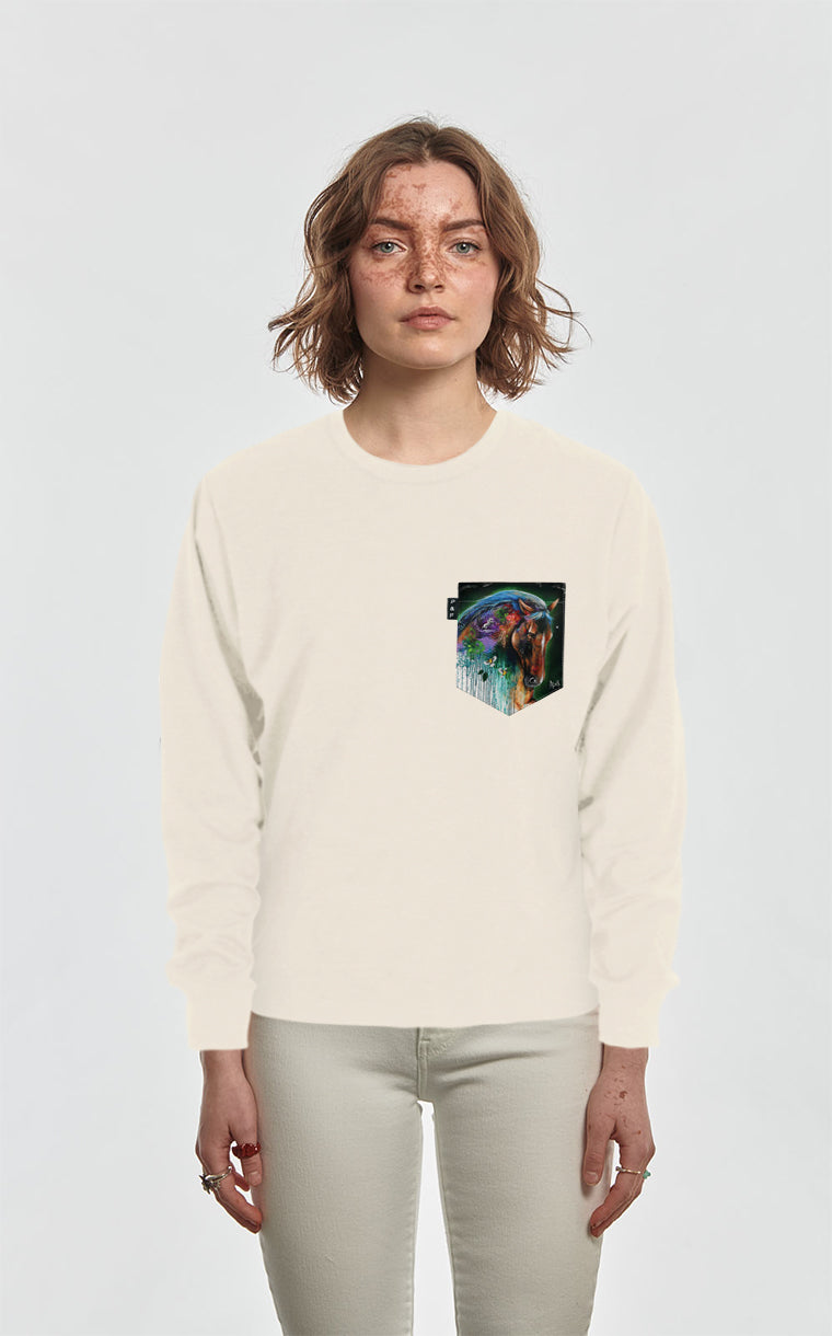 Sylvester Stallion Qc Pocket Crewneck