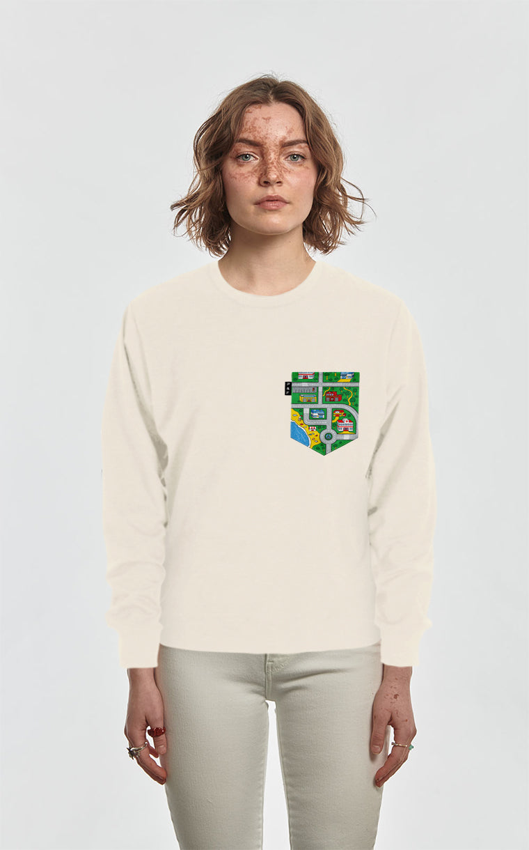 Crewneck Qc à poche Tapis Oka