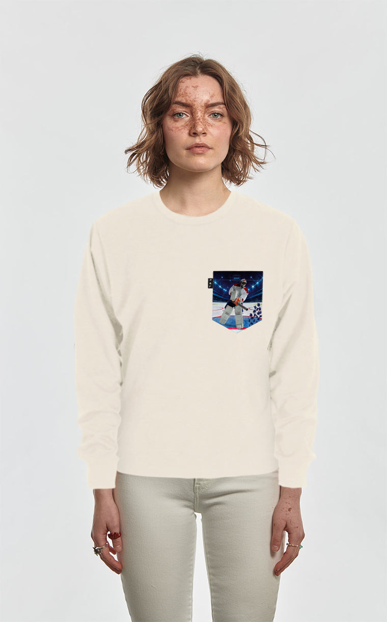 Toronto Maple Laughs Pocket Qc Crewneck