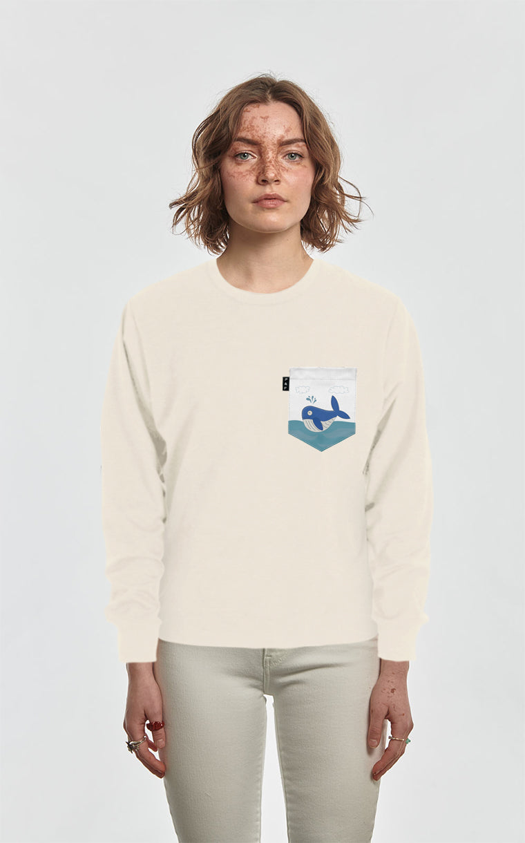 Crewneck Qc à poche Willy