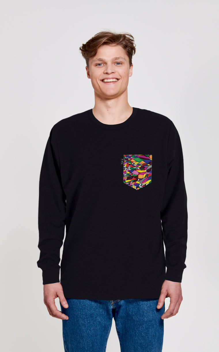 Crewneck Qc à poche Clarté