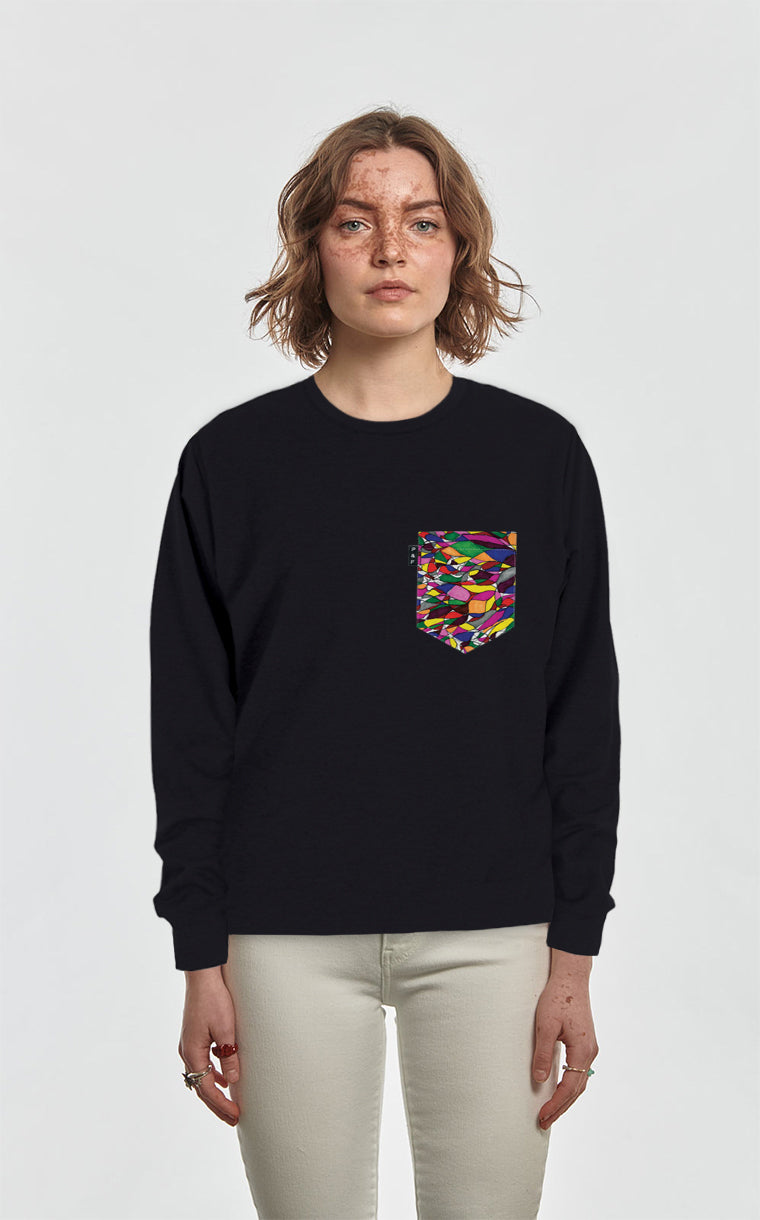 Crewneck Qc à poche Clarté