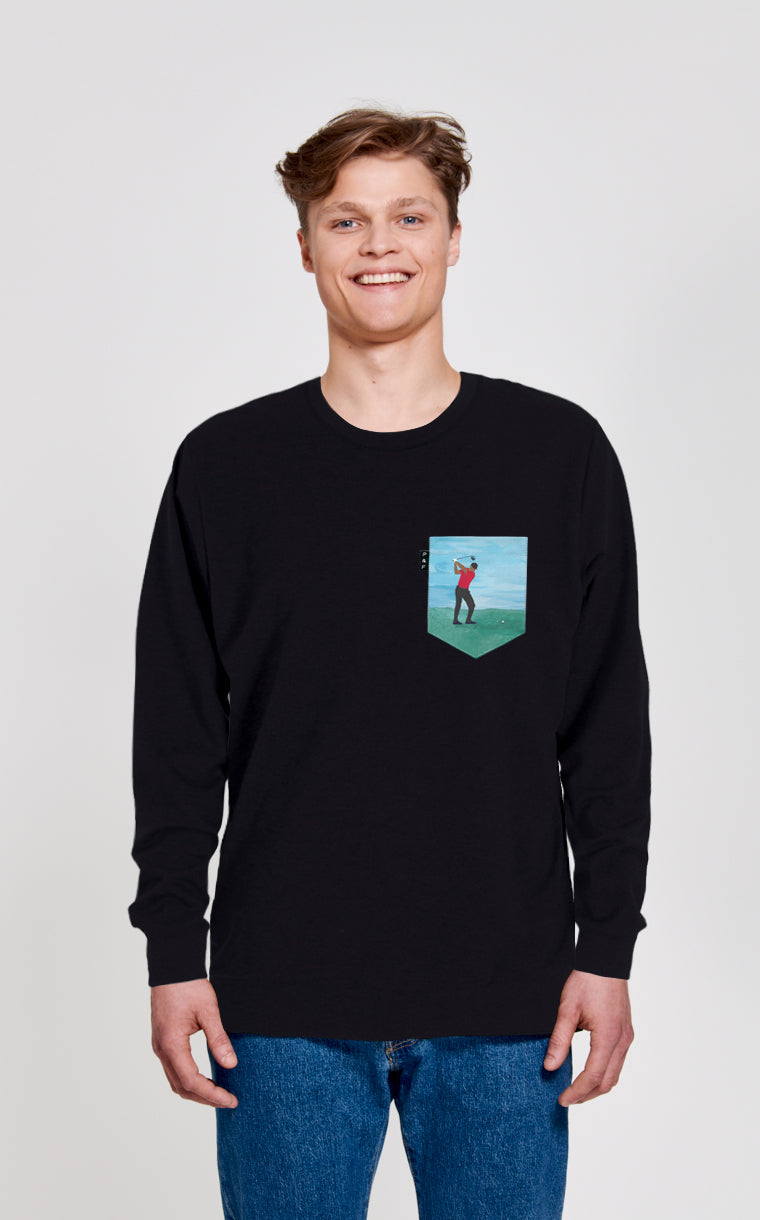 Club SandWedge Pocket Qc Crewneck