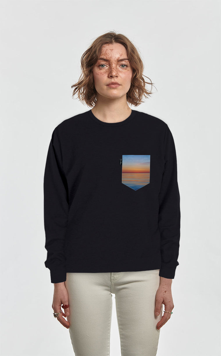 Crewneck Qc à poche D'eau dawn