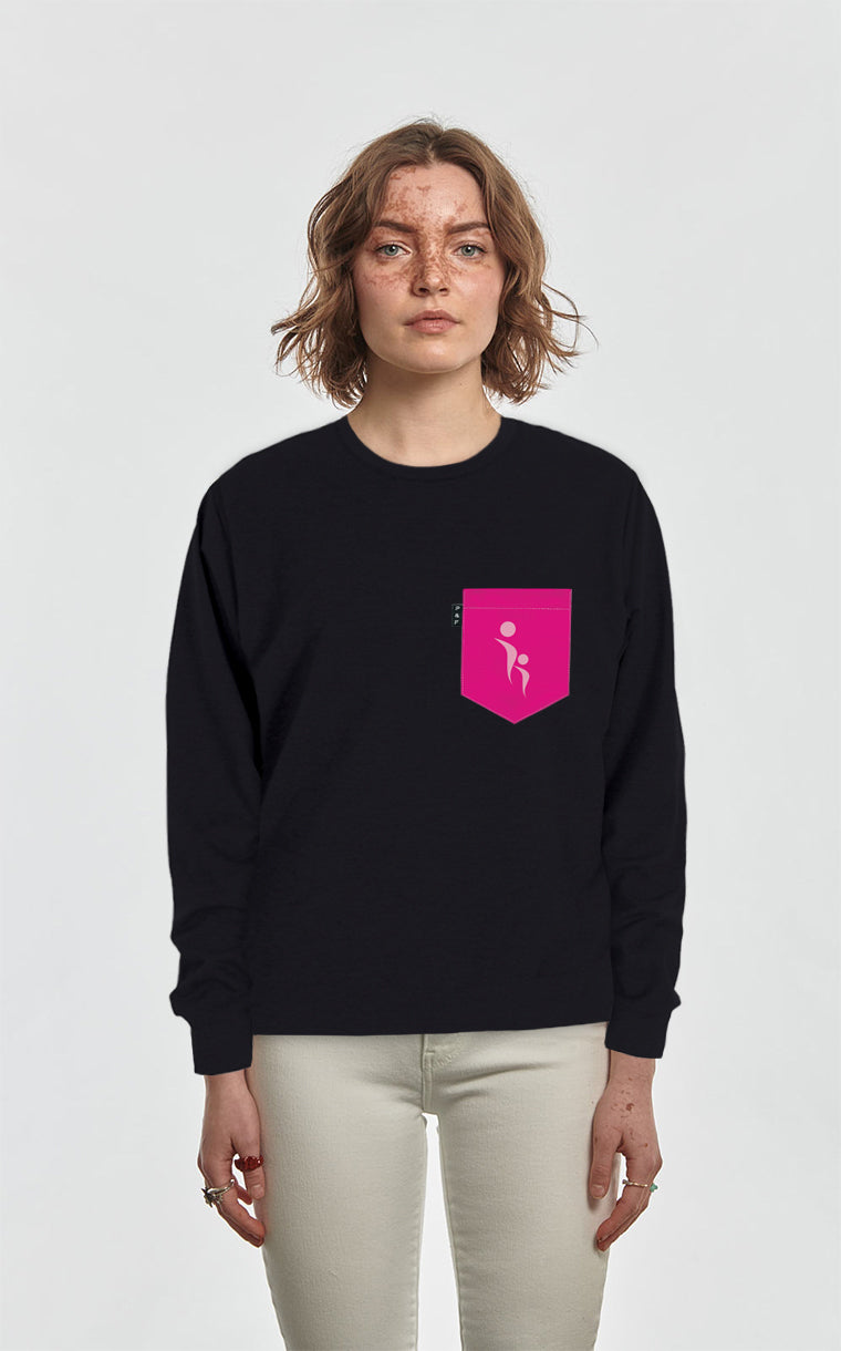 Crewneck Qc à poche Fondation de l'Hôpital du Suroît