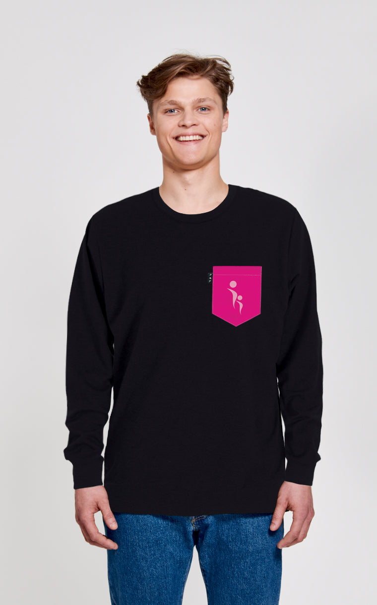 Crewneck Qc à poche Fondation de l'Hôpital du Suroît