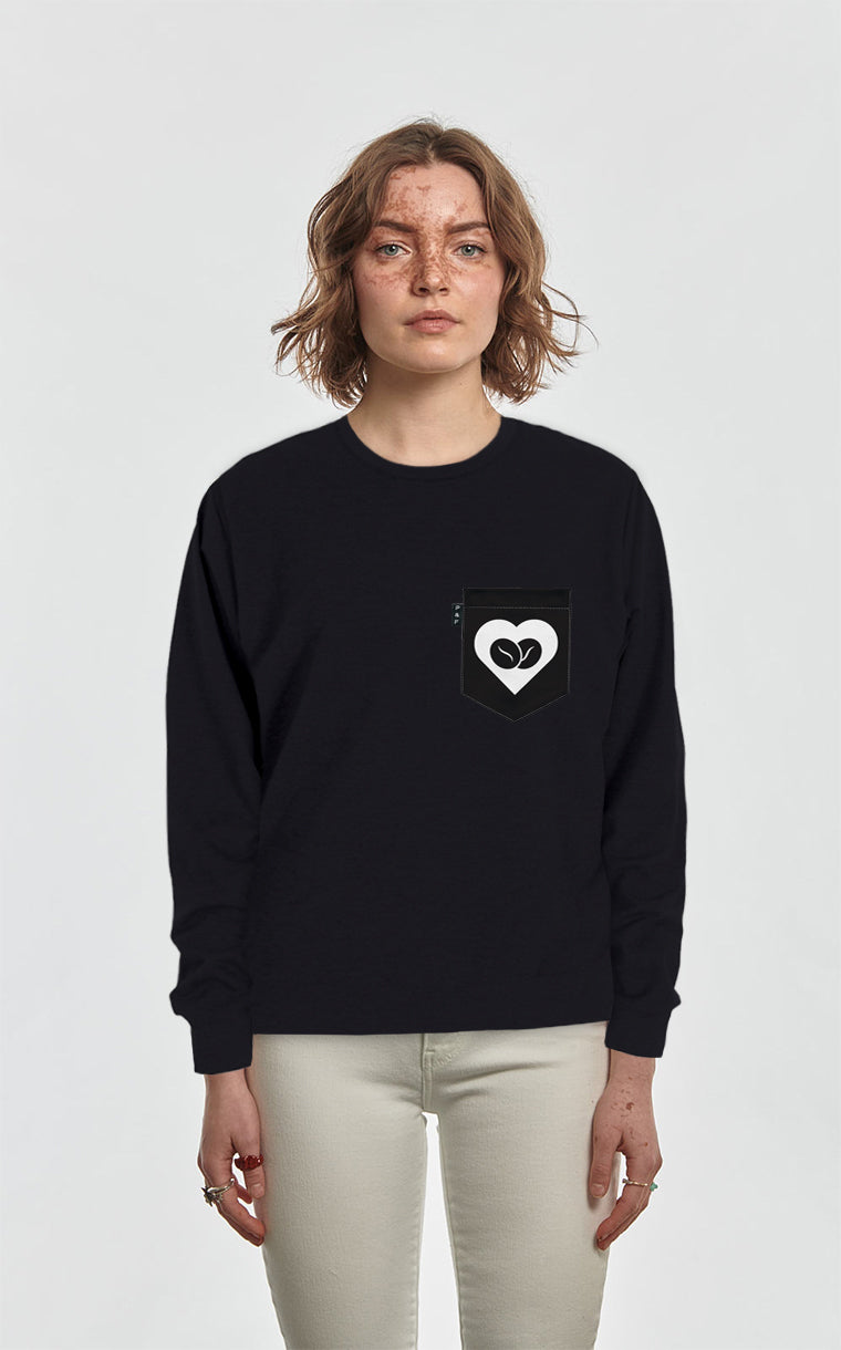 Crewneck Qc à poche Grains d'espoir