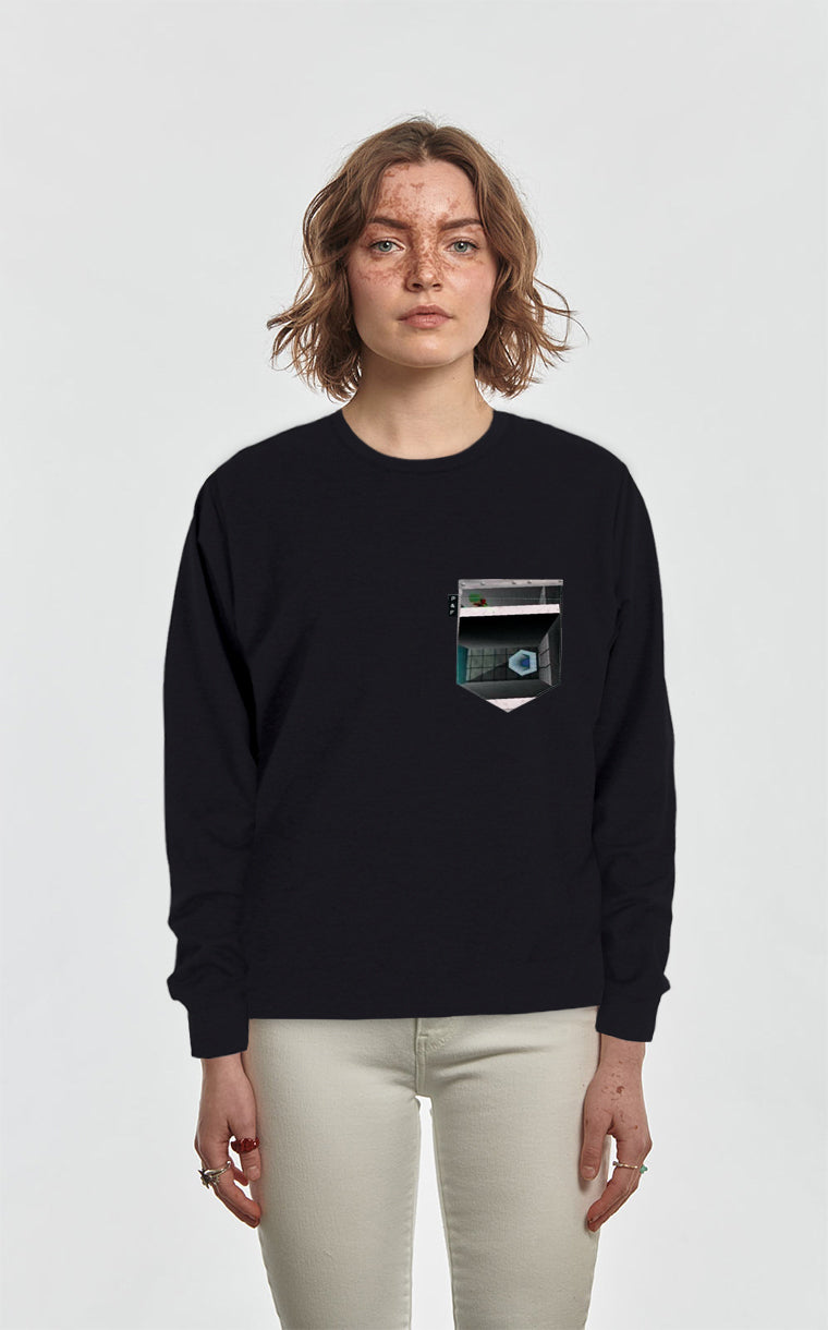 Crewneck Qc à poche IYKYK