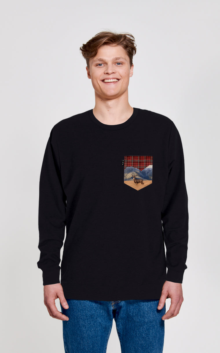 Jean Cerf Qc Pocket Crewneck