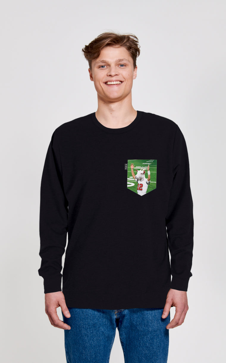 Crewneck Qc à poche La Chèvre