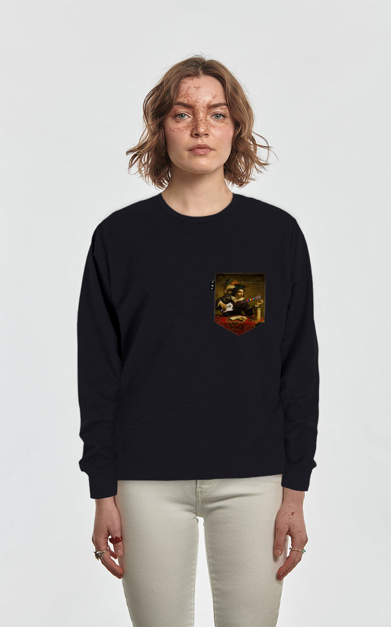 Crewneck Qc à poche Luth Hero