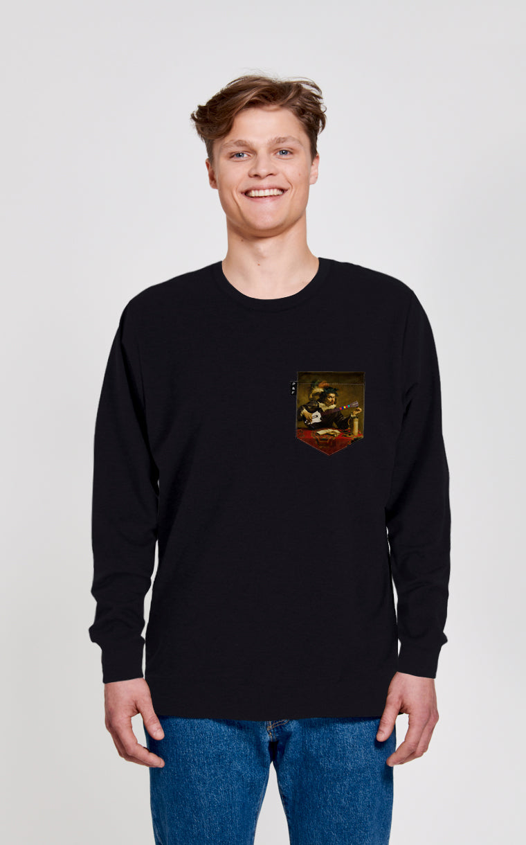 Crewneck Qc à poche Luth Hero