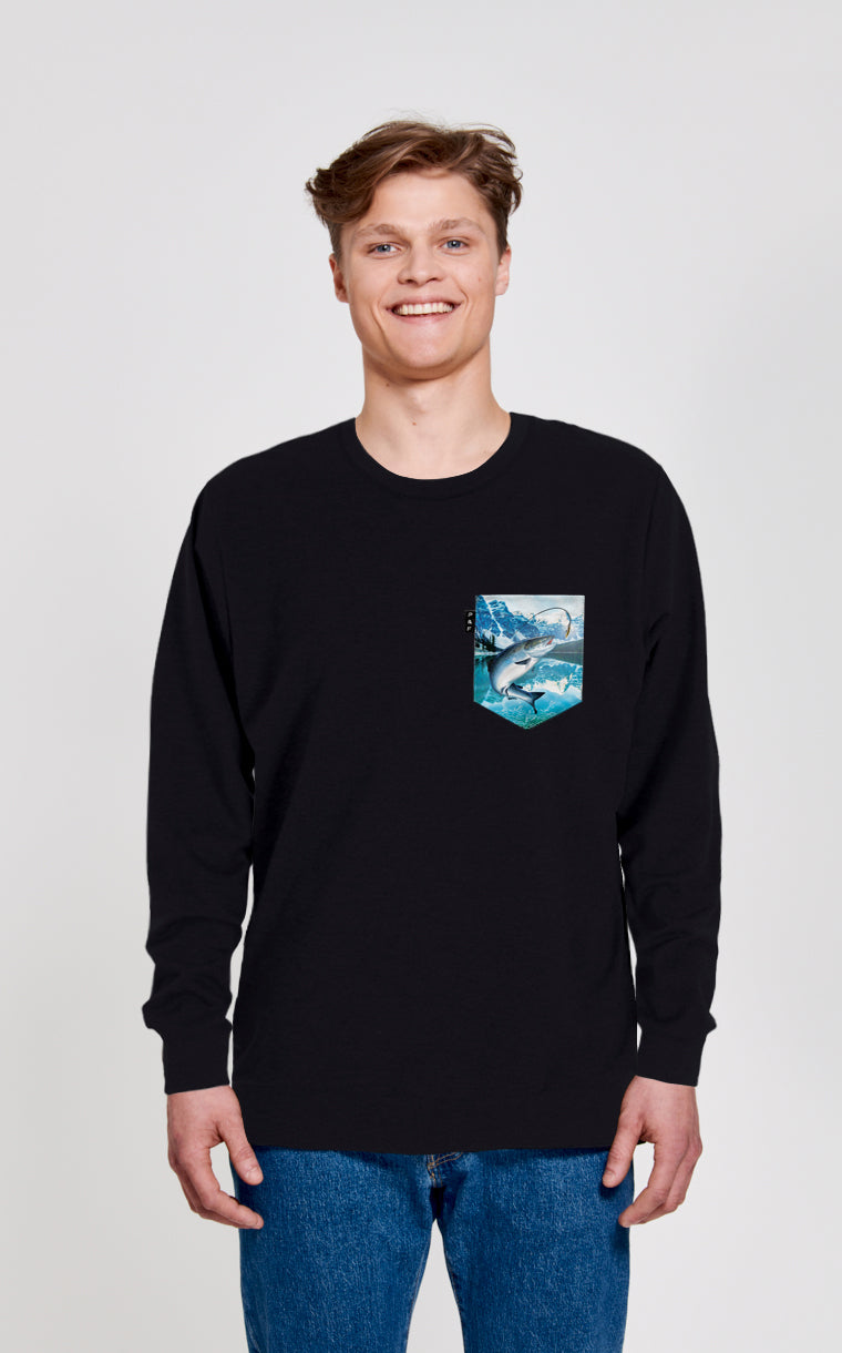 Mario Pelchat-Mouche Qc Pocket Crewneck