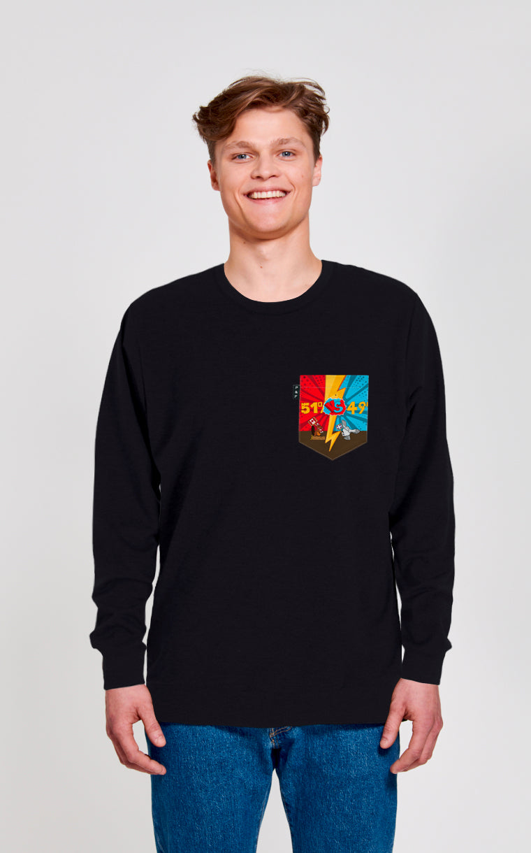 Crewneck Qc à poche Referendum de 95