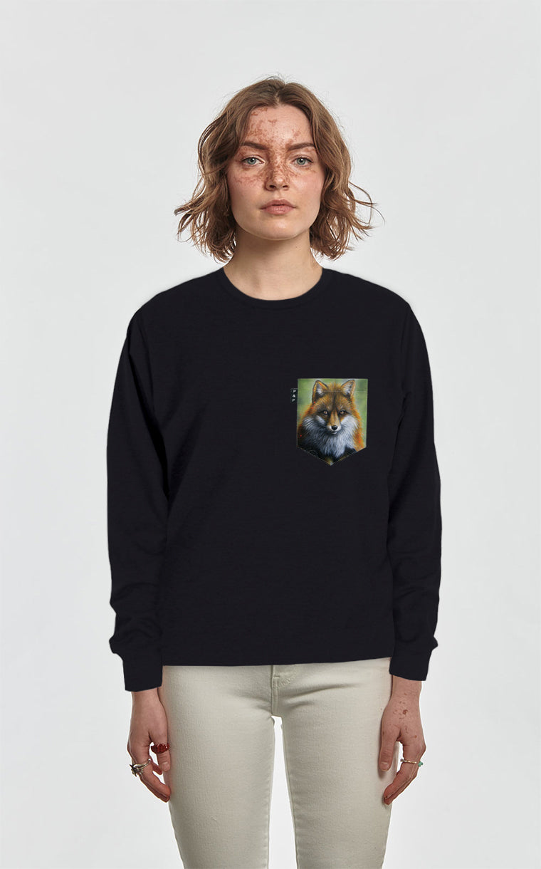 Samantha Fox Pocket Qc Crewneck