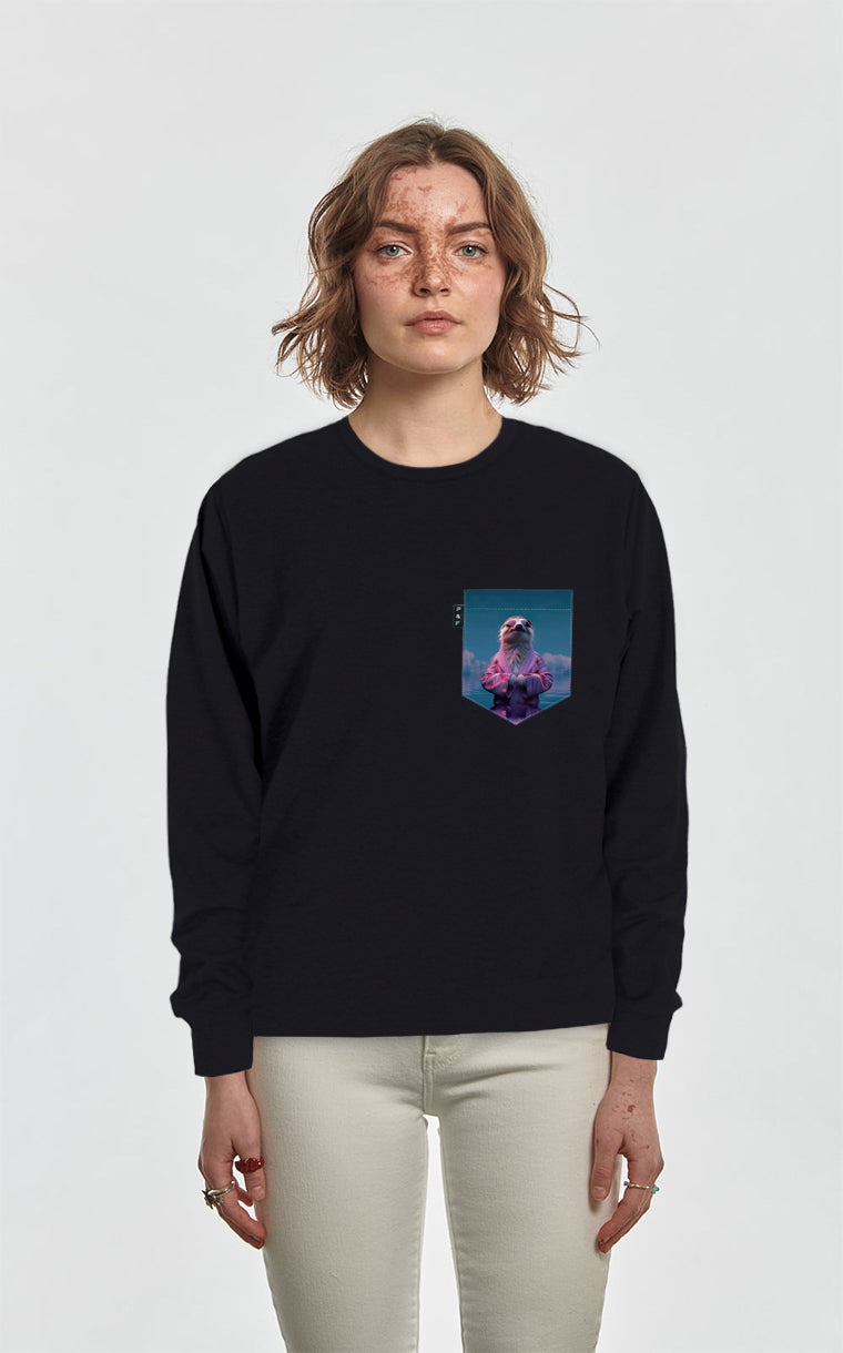 Slothus Pocket Qc Crewneck