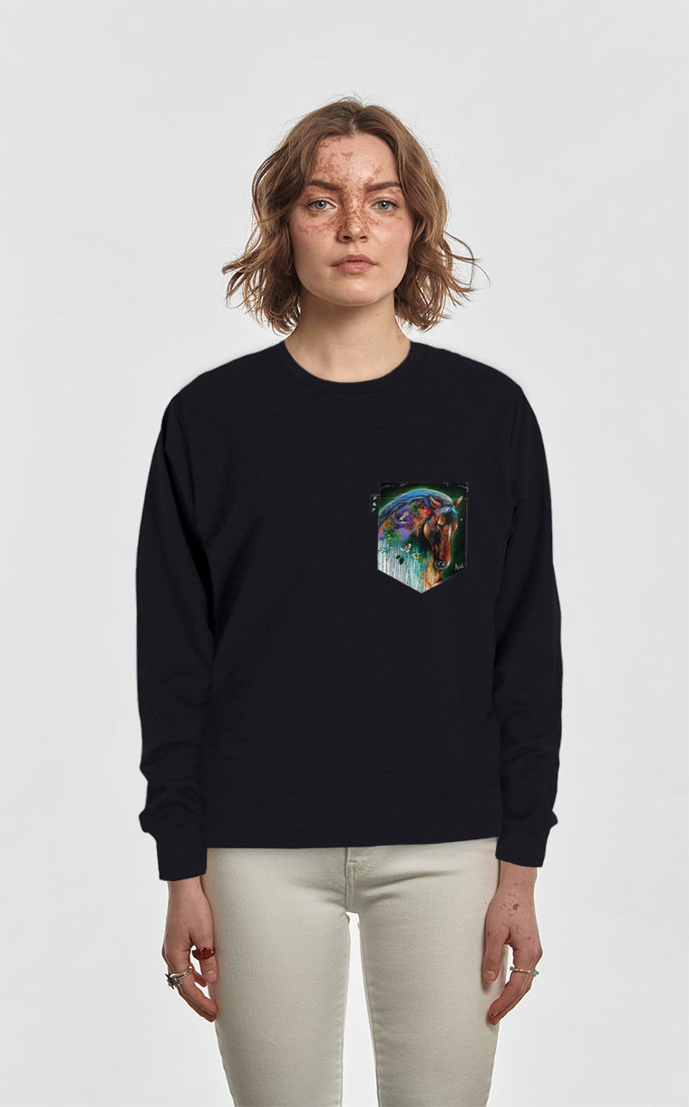 Sylvester Stallion Qc Pocket Crewneck