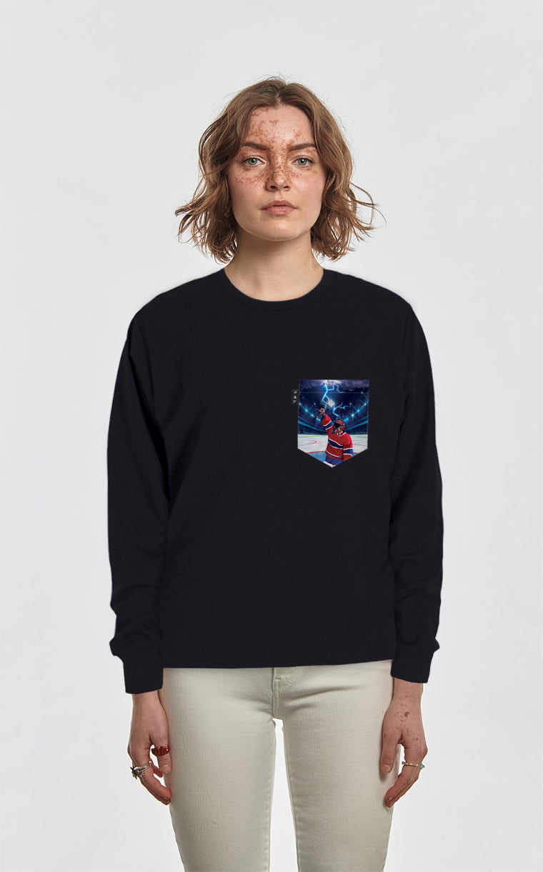 Crewneck Qc à poche Thorrieux sont bons!