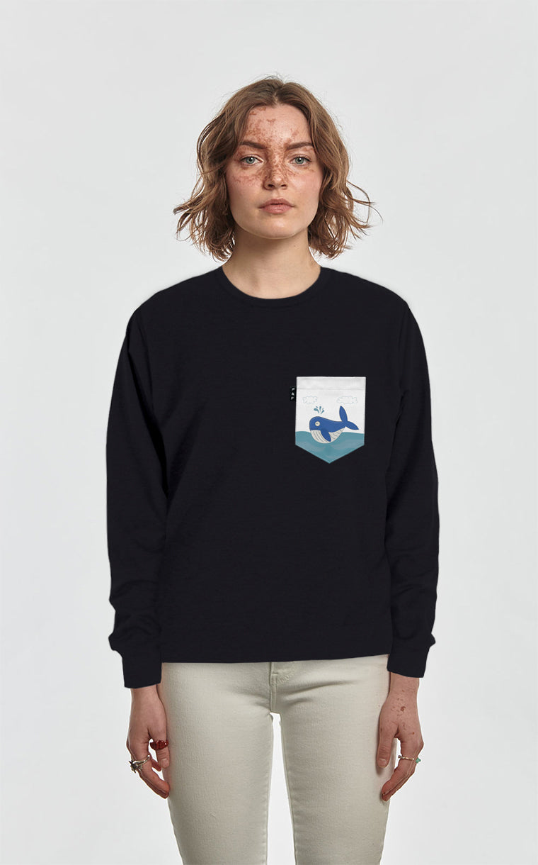 Crewneck Qc à poche Willy