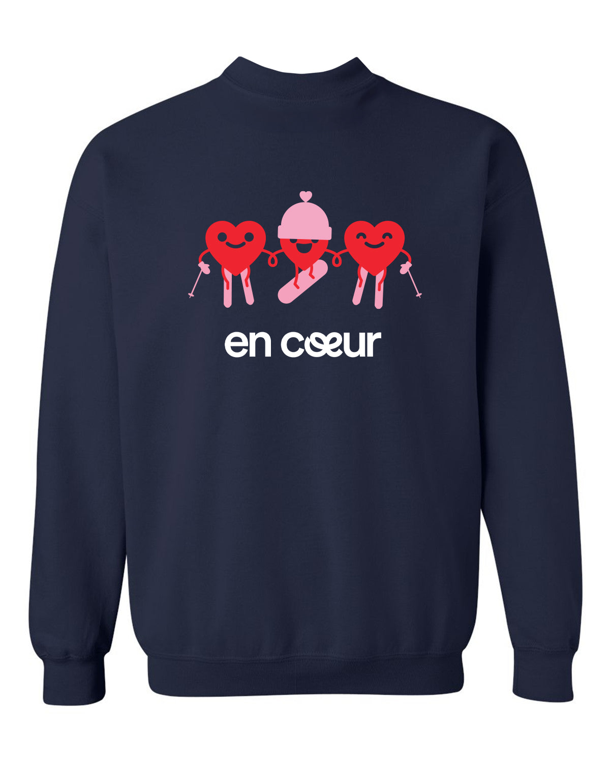 Pink Heart Foundation Crewneck