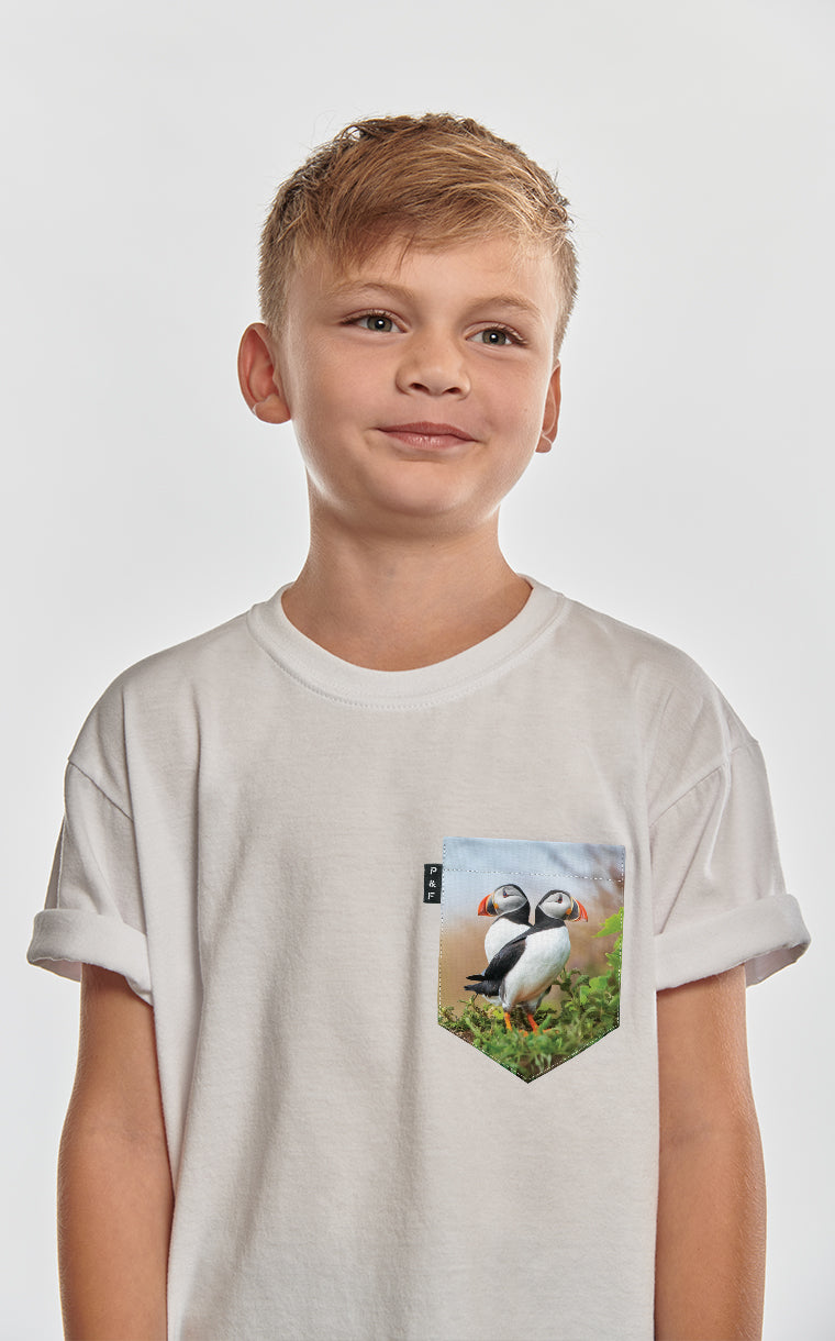 Hey Puffin-na Pocket T-Shirt