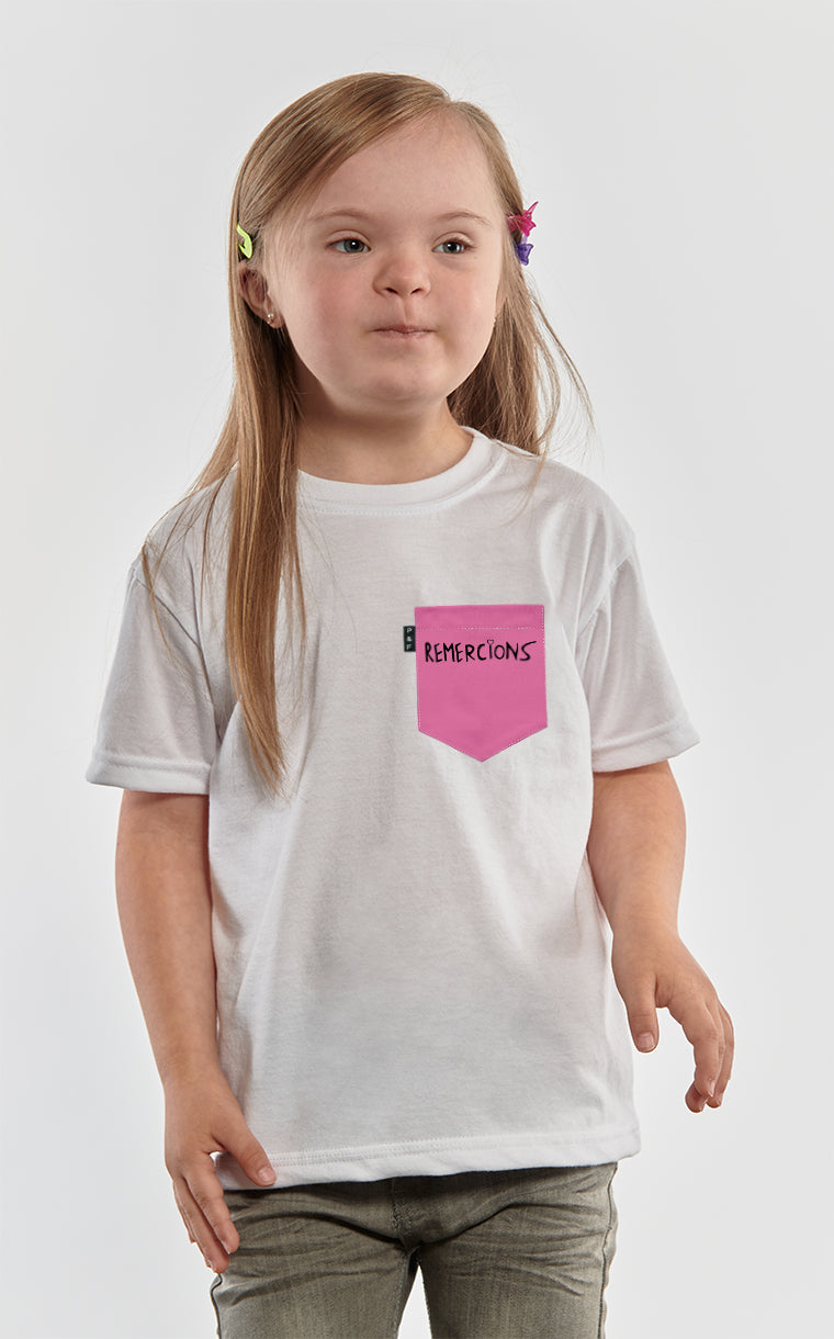 T-shirt à poche Mishel Kekourge Remercions