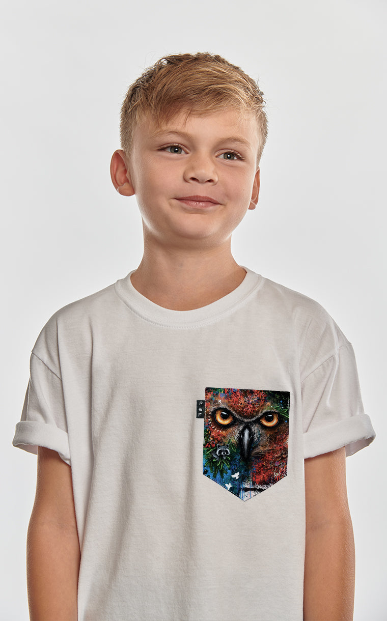 T-shirt à poche Owly Grail