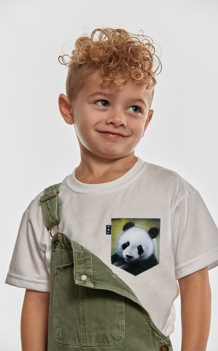 Panda Replay Pocket T-Shirt