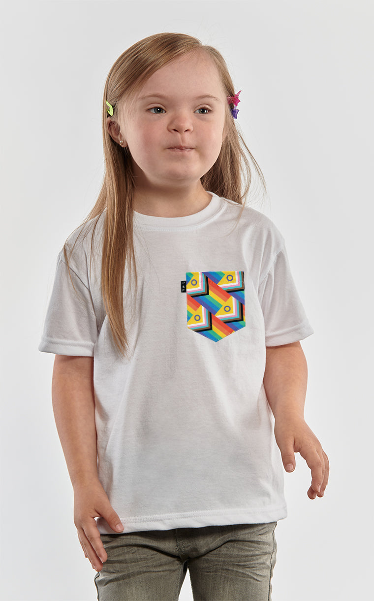 Rainbow Wear Pocket T-Shirt