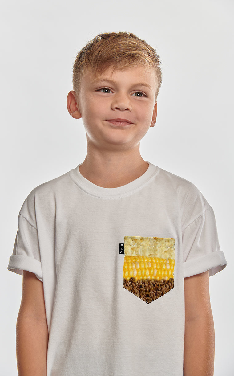 Corn Steak Potato Pocket T-Shirt