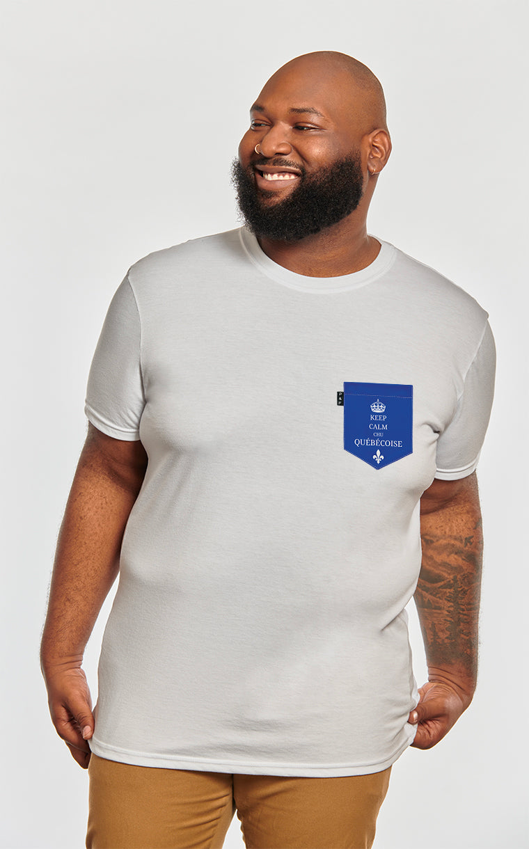 T-shirt à poche Chu Québécoise