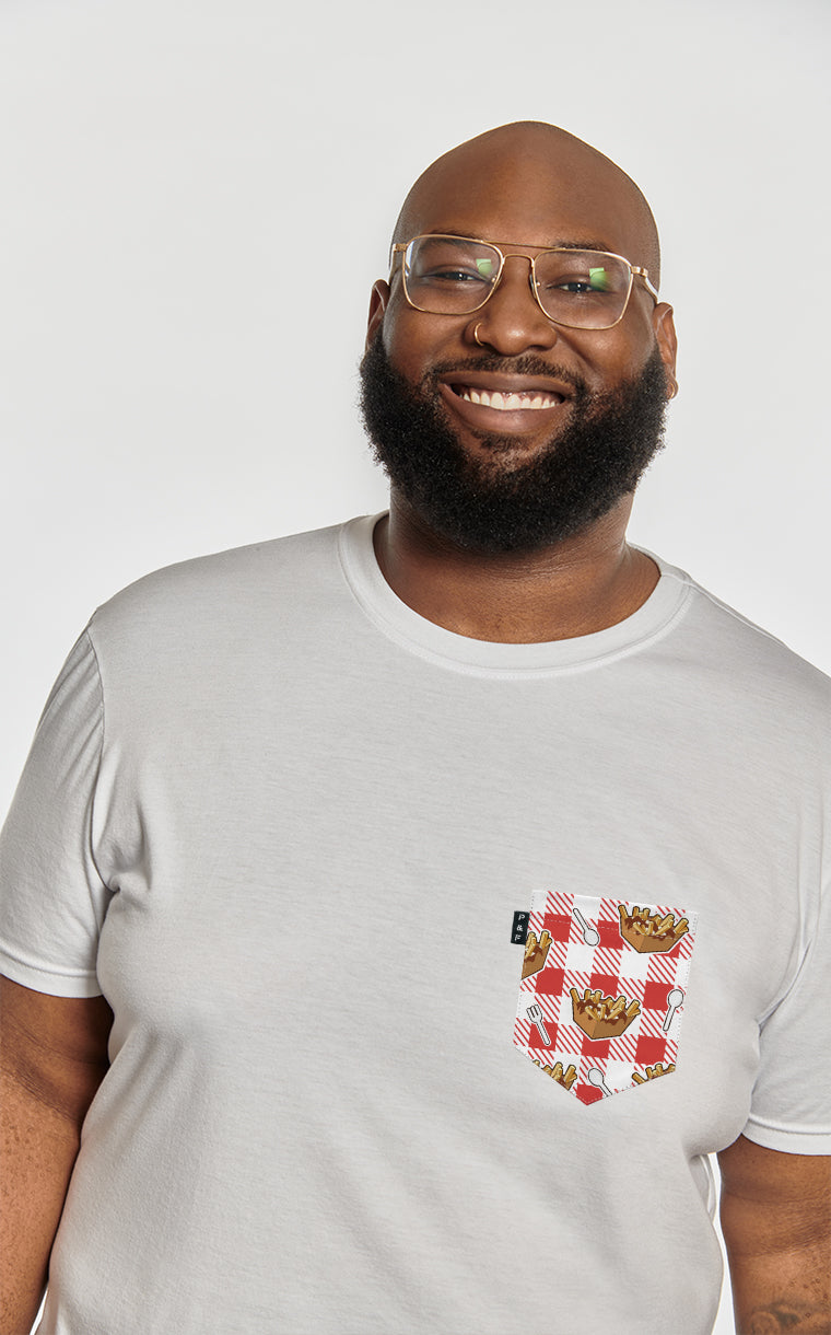 T-shirt à poche Lâche pas la patate
