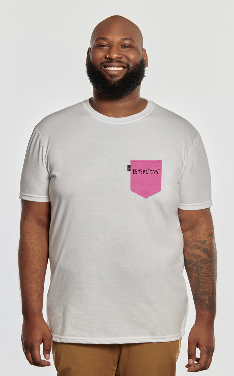 T-shirt à poche Mishel Kekourge Remercions
