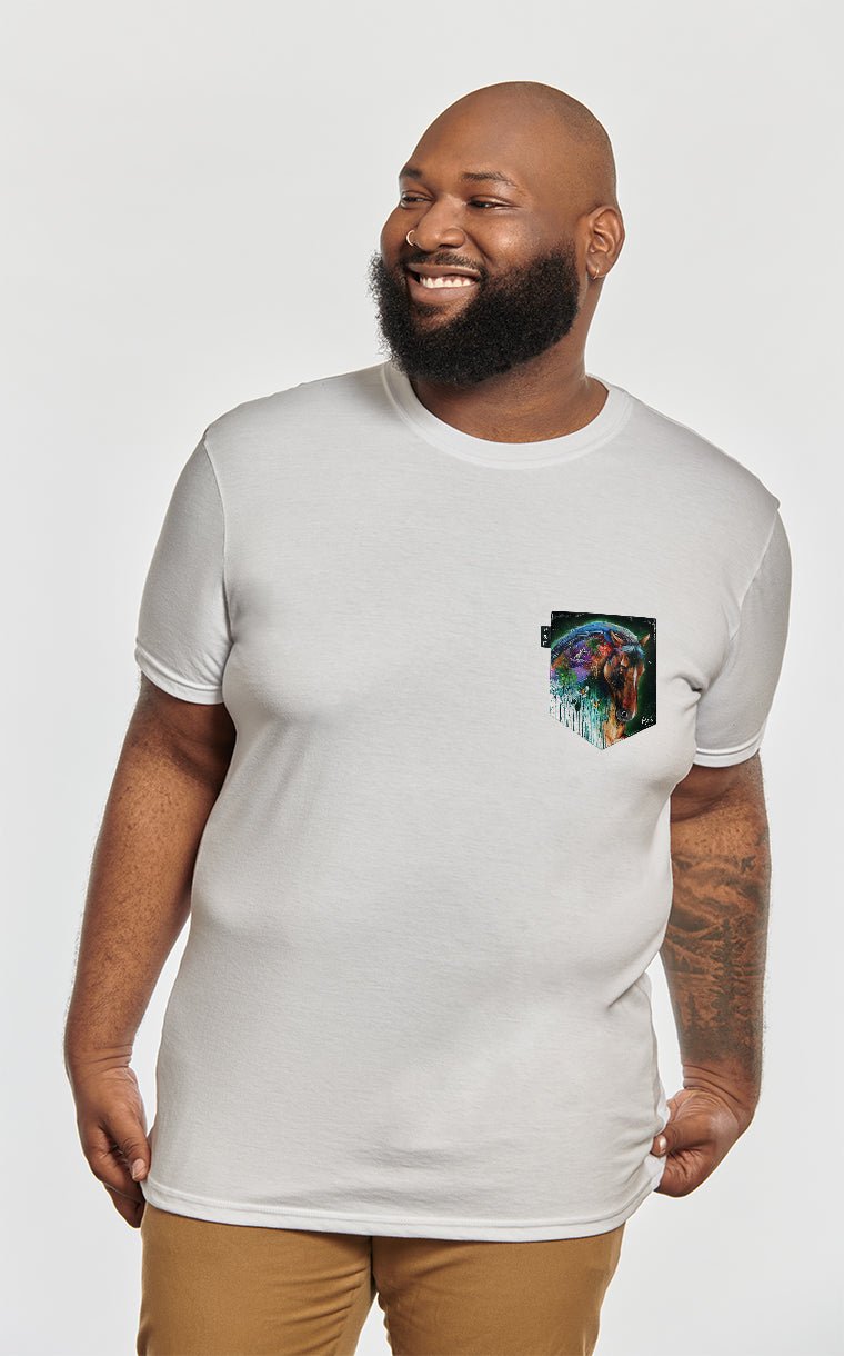 Sylvester Stallion Pocket T-Shirt