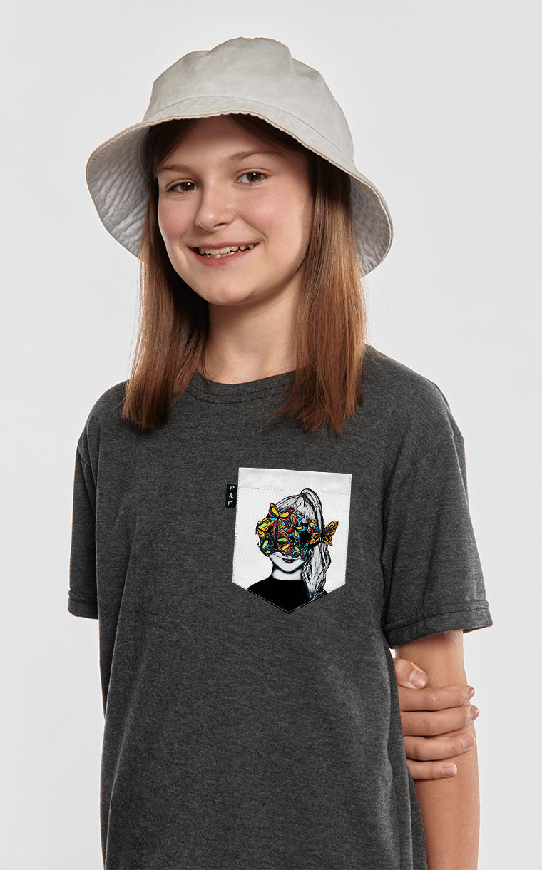 FND-Girls Pocket T-Shirt